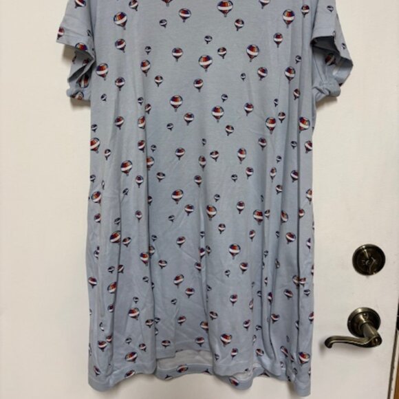 Lands End Short Sleeve 100% Cotton Nightgown. Sz. 1X - Picture 2 of 4